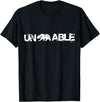 Funny Unbearable T-Shirt - Un Bear Able Tee Funny Un Bear Able Shirt - Unbearable T-Shirt T-Shirt - Black
