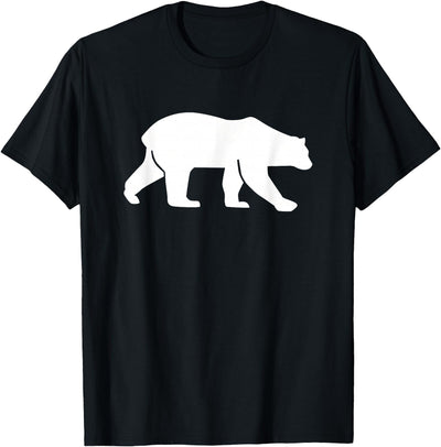 Walking Polar Bear T-Shirt