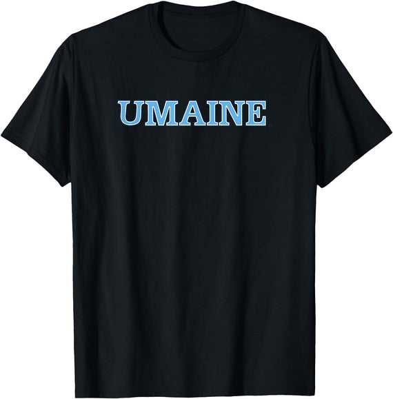 College Fever University of Maine Black Bears Umaine NCAA MAINE25 T-Shirt - Black