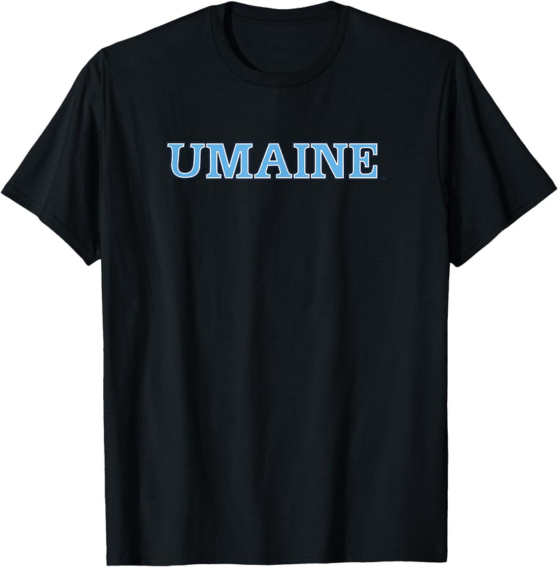 College Fever University of Maine Black Bears Umaine NCAA MAINE25 T-Shirt - Black
