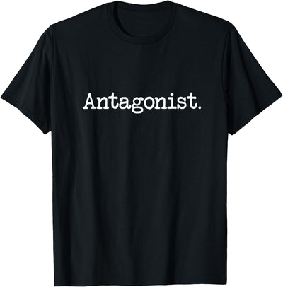 WearQ Apparel - Author Simple Halloween Antagonist Costume Party T Shirt T-Shirt