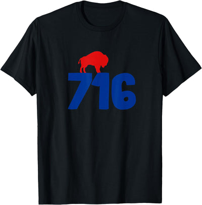 Cow Buffalo Ny Hometown Pride Designs 716 T-Shirt