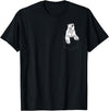 Polar Bear Gift Polar Bear Accessories & Stuff Cute Polar Bear for Men Women Arctic Bears Pocket Animal T-Shirt - Black