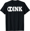 LGBT Pig Play Shirts AP OINK Gay Mens Pig Play Shirt T-Shirt - Black