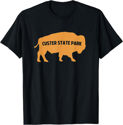 Cow Custer State Park South Dakota Bison Buffalo Roundup T-Shirt