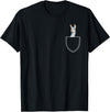 Funny Llama Gifts Llama In A Pocket - Alpaca T-Shirt - Black