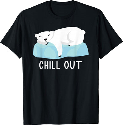 Eisbär Klimawandel Geschenkidee Funny Polar Bear North Pole Polar Bear Love Climate Change T-Shirt