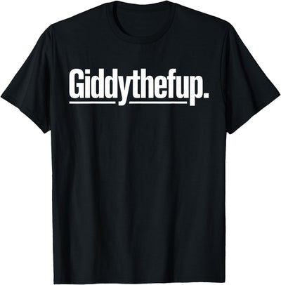 Horse Racing Derby Party Derby Clothing Men Women Funny Horse Racing Vintage Giddythefup KY Derby Horse T-Shirt