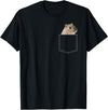 Boys Girls Cute Cool Hamster Lover T-Shirt Gift for Kids T-Shirt - Black