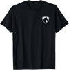 Majestic Horse Graphic Classic Horse Logo T-Shirt - Black
