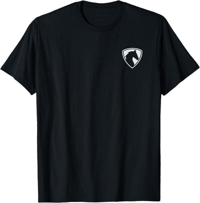 Majestic Horse Graphic Classic Horse Logo T-Shirt