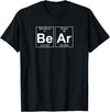 Gay Bear Pride T-Shirts Bear Periodic Table - Gay Bear Pride T-Shirt T-Shirt - Black
