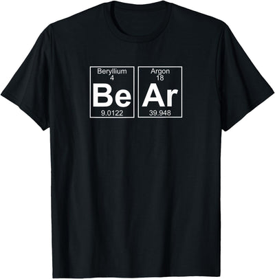 Bear Periodic Table - Gay Bear Pride T-Shirt