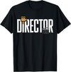 Magical and Funny Halloween Gifts Director Halloween Costume T-Shirt - Black