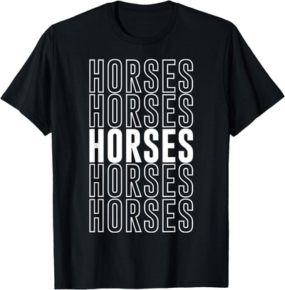 Horses Apparel Horses T-Shirt