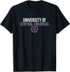 Campus Lab University of Central Arkansas Bears Stacked T-Shirt - Black