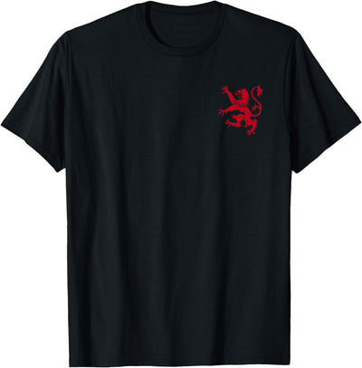 Scotland RED Lion Rampant Symbol T-Shirt