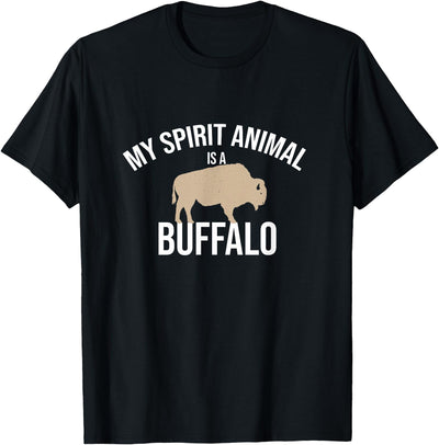 Cow Spirit Animal Is a Buffalo Bison Farm T-Shirt