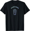 Pastel Goth Apparel Future Corpse Coffin Pastel Goth Grunge Halloween Aesthetic T-Shirt - Black