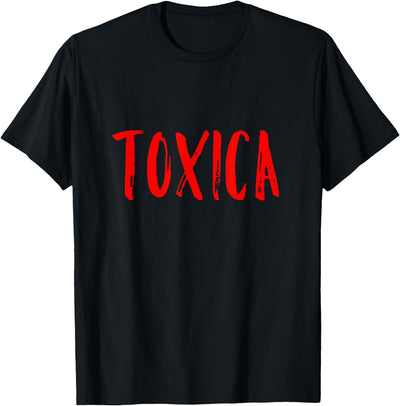 Spanish Cow Toxica Funny Spanish Toxic Mexican T-Shirt
