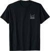 The Cat Head Apparel Co Cat Minimalist T-Shirt - Black