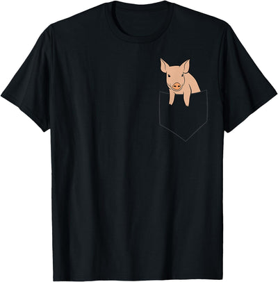 Pig in the Bag Funny Bags Pig T-Shirt