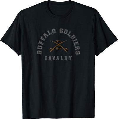 Cow Buffalo Soldiers Collegiate Charcoal Combo T-Shirt