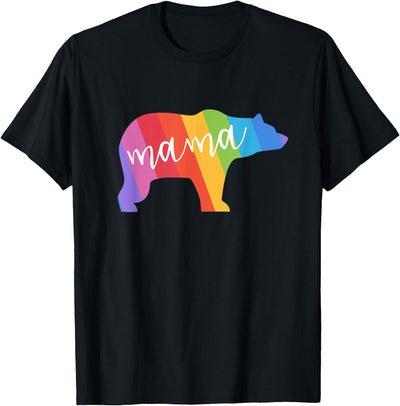 LGBT Pride Shirts Mama Bear Mom for Women Mama Bear Gay Pride t Shirt Momma and Mom 2018
