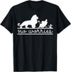 Disney Lion King No Worries Silhouette Trio T-Shirt - Black