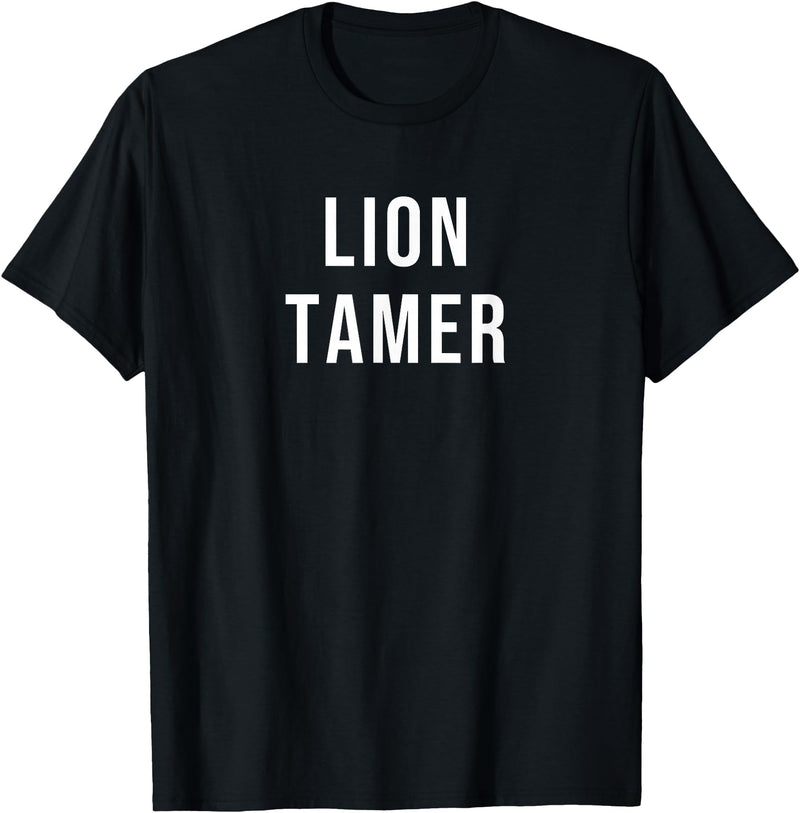 Lion Tamer T-Shirt - Black