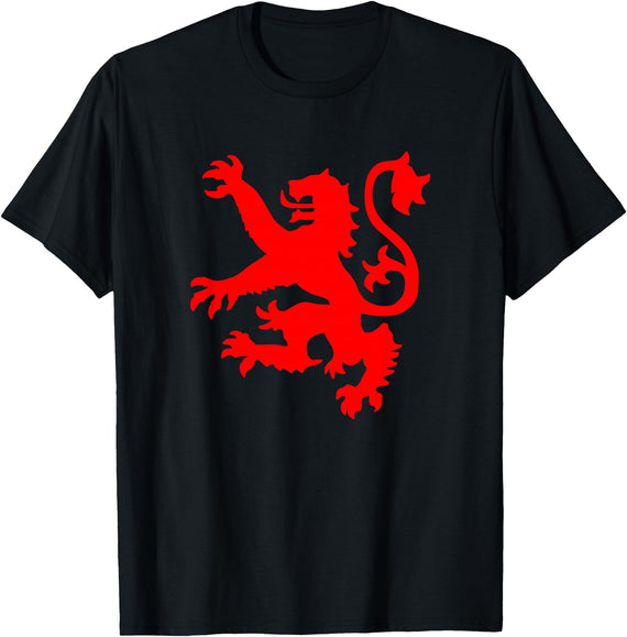 sweetsixty Scottish Lion T-Shirt T-Shirt - Black