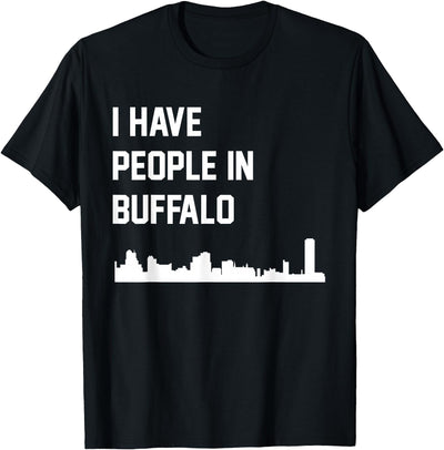Cow I Have People in Buffalo New York T-Shirt