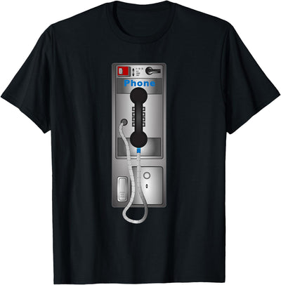 Classic and Vintage Phone Novelty Designs. This is My payphone Costume | Just a payphone Costume T-Shirt