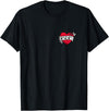 Mama Bear Tee Shirts Mom Heart Tattoo T-Shirt T-Shirt - Black