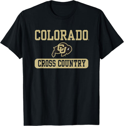 Elite Authentics Colorado Buffaloes Cross Country Officially T-Shirt