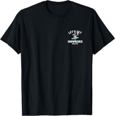 Salty Joe's - Let's Get Hammered Lightweight, Graphic T-Shirt