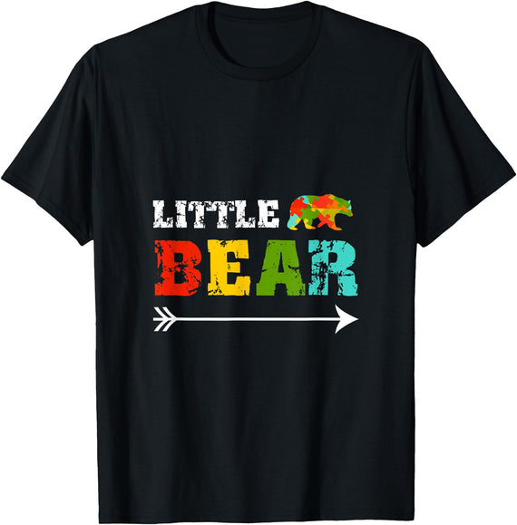 Love Not Cure Tees Little Bear T-Shirt for Autism Awareness - Black