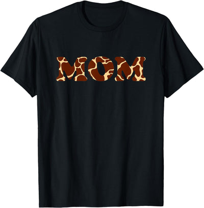 Giraffe Print Pattern for Giraffe Mom T-Shirt