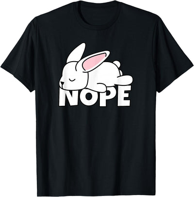 Sleeping Bunny Nope T-Shirt