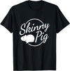 Funny Guinea Pig Rodent Designs & Gifts Skinny Pig I Rodent Animal Rodent Cute Naked Guinea Pig T-Shirt - Black