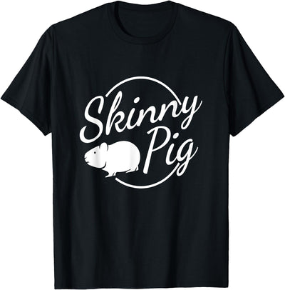 Skinny Pig I Rodent Animal Rodent Cute Naked Guinea Pig T-Shirt