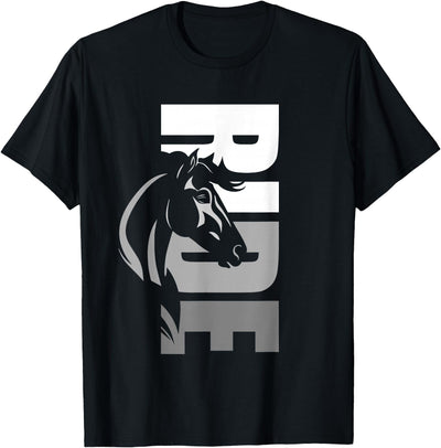BASBO Horseback Riding Apparel - Horse T-Shirt - Straight