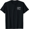 PERSIAN SYMBOLISM Persian Iran Lion and Sun Symbol T-Shirt - Black