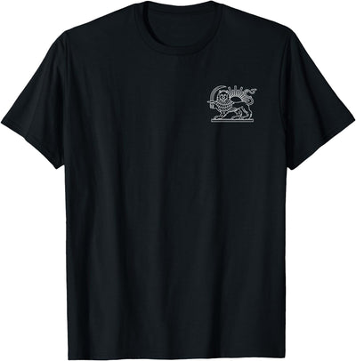Persian Iran Lion and Sun Symbol T-Shirt