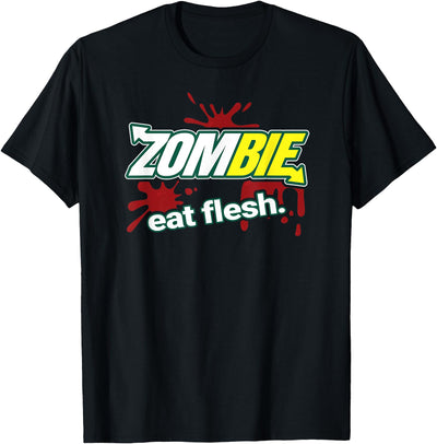 Zombie Costume Co Zombie Eat Flesh T-Shirt