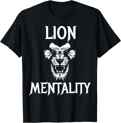 Lion Mentality Animal King T-Shirt