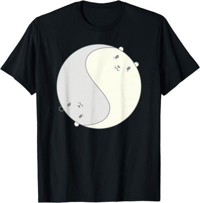 Cool Chibi Anime Ying Yang Zen Polar Bears Tee Cool Anime Polar Bears Chibi Kawai Manga Ying Yang Zen Tee T-Shirt