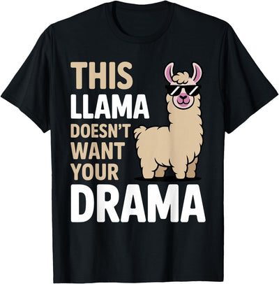 Llama Gift Llama Lover Accessories & Lama Stuff Funny Llama Design for Men Women Kids Llama Lover Llama T-Shirt