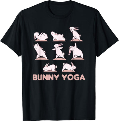 Bunny Yoga Poses T-Shirt
