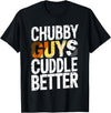 Bear Pride Community Chubby Guys Cuddle Better Gay Bear T-Shirt - Black